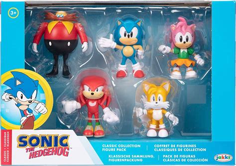 JAKKS Pacific Sonic the Hedgehog Classic Collection 5 Pack • Pris