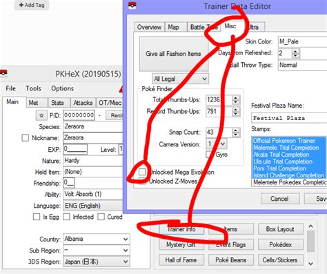Image result for How to Randomize Omega Ruby with Pkhex