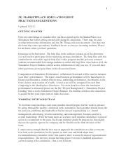 Image result for Marketplace Simulation Tips