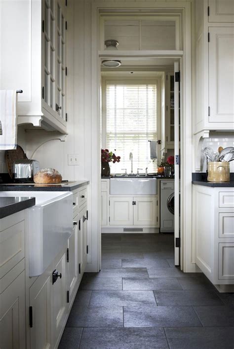 Slate Floor Kitchen White Cabinets – Flooring Tips