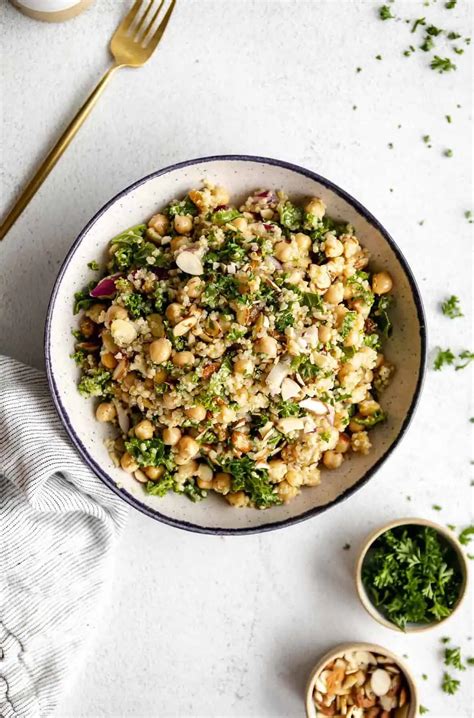 Quinoa Chickpea Salad - Eat With Clarity