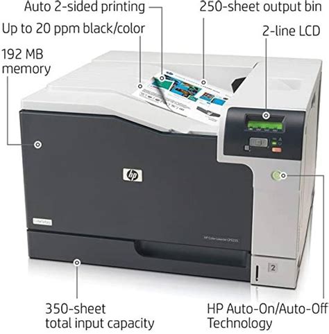 HP Color Laserjet Professional CP5225dn Printer Single Function Color ...
