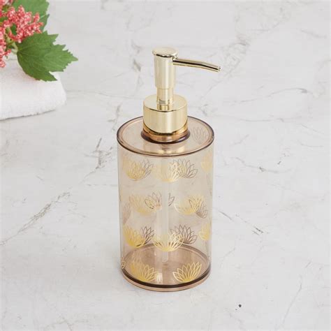 Buy Art of Asia-Tiger Tales Gold Printed Plastic Soap Dispenser from ...