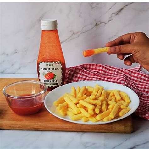 VIStevia Sugar-free Tomato Sauce ( 540 gm ), 100% Natural, Sweetened w ...