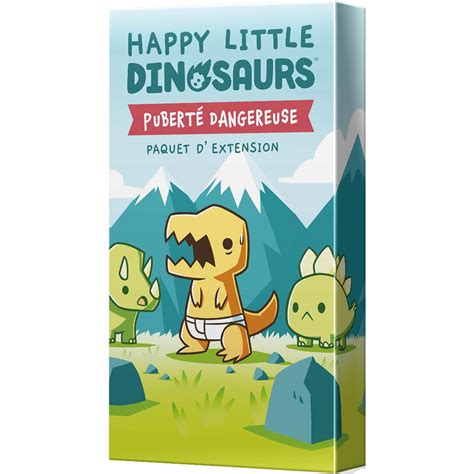 Acheter Happy Little Dinosaurs - Puberté Dangereuse - TeeTurtle - Jeux ...
