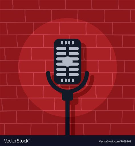 Stand up comedy Royalty Free Vector Image - VectorStock