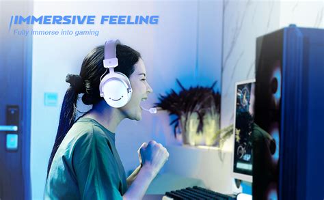 FIFINE USB PC Gaming Headset with 3.5mm Audio Jack, Detachable ...