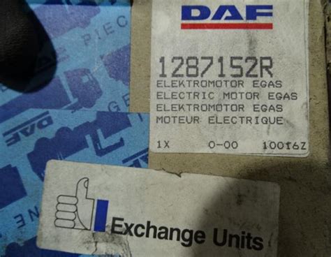 Electric Motors for DAF 95 XF Original DAF 1287152 R Elektromotor Egas ...