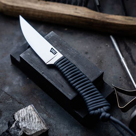 THE MAGNACUT SPEEDGOAT FIXED BLADE - GREY - Montana Knife Company