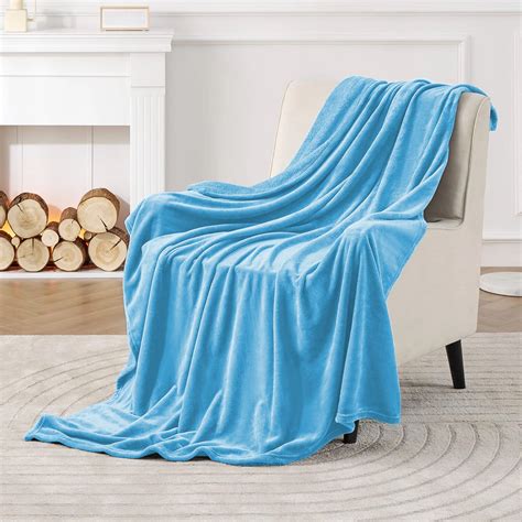 Imperial Rooms Microplush Throw Blanket, Ultra Soft Fleece, Reversible ...