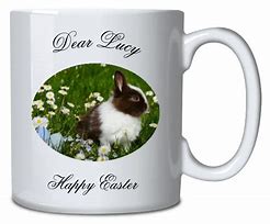 Image result for White Coffee Mug with Bunny
