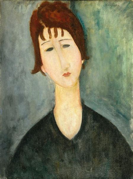 Ritratto Femminile - Posters by Amedeo Modigliani | Buy Posters, Frames ...