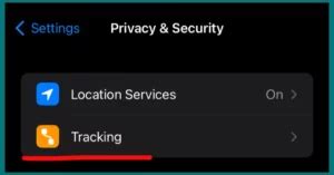 Image result for Notification Settings of a Tracking Application
