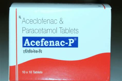 ACEFENAC- P TABLETS Medi-chem Pharma Pvt. Ltd.