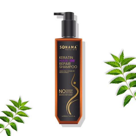 Sonama Silky Strength Regimen: Keratin Hair Care Shampoo | Conditioner ...