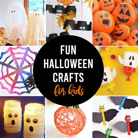 45 Cute, Easy Halloween Crafts for Kids - It's Always Autumn
