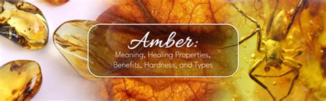 Amber: Meaning, Healing Properties, Benefits, Hardness, and Types ...