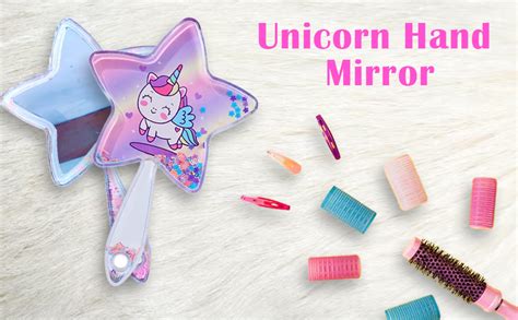 FunBlast Unicorn Hand Mirror for Girls - Handheld Mirrors, Stylish ...