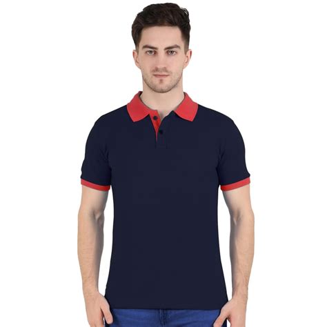 T-Shirts for Men Stylish T Shirts for Men Collar Cotton T-Shirts ...