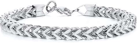 Amazon.in: Silver - Men's Bracelets & Kadas / Men's Jewellery: Jewellery