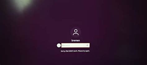 A Non-Standard Ubuntu Log In Screen Shows After Restore Image Process ...