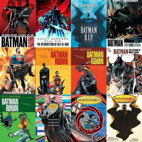 Grant Morrison's Batman Saga TPB Reading Order : r/batman