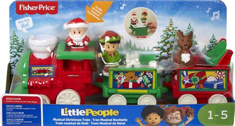 Snapklik.com : Fisher-Price Little People Toddler Toy Musical Christmas ...