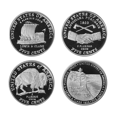 Today's Deal - Westward Journey Jefferson Nickel 4-Coin Proof Set for ...