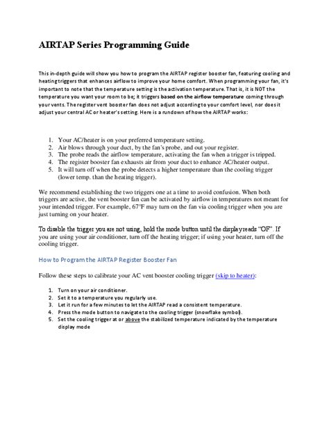 Image result for AC Infinity AirTap Programming