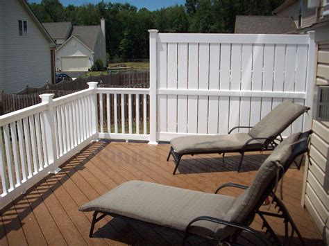 vinyl fence panels,vinyl fence material calculator | Deck privacy, Deck ...