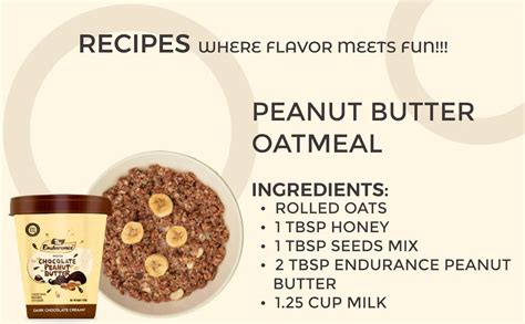 THE ENDURANCE High Protein Dark Chocolate Peanut Butter | 100% Roasted ...