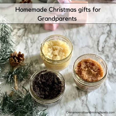 5 DIY Christmas gifts for Grandparents - Cinnamon Rolls and Mixing Bowls
