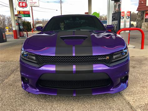 Midnight Purple Dodge Charger