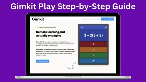 Gimkit Tutorial 的图像结果