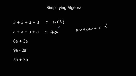 Image result for Simplifying Multiplication Algebra