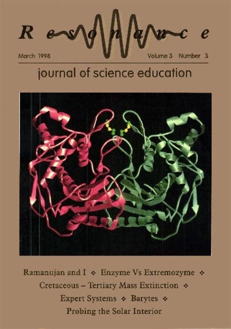 Resonance Journal of Science Education | Indian Academy of Sciences