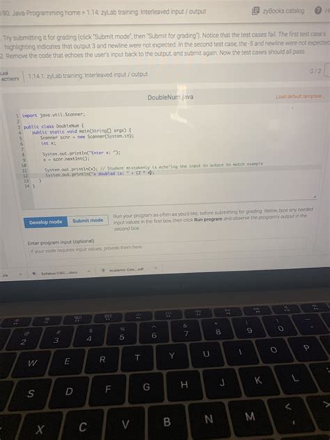ZyLAB Course/Grade Java TSV 的图像结果