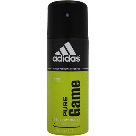 Buy adidas Pure Game Deodorant Body Spray for Men, 150ml, Woody Online ...