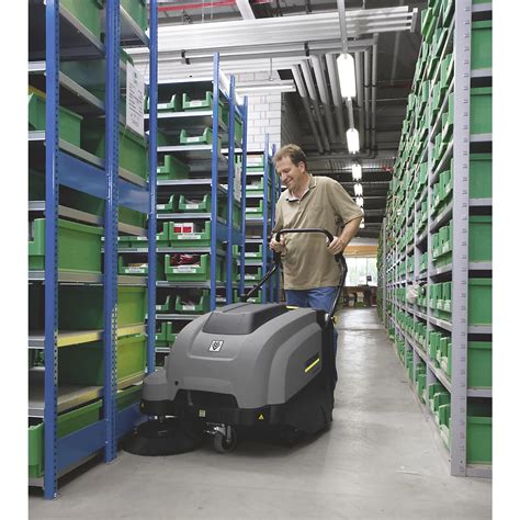 Walk-behind vacuum sweeper – Kärcher: KM 75/40 W G | kaiserkraft