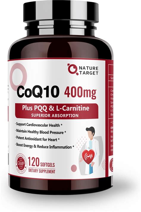 Amazon.com: Liposomal CoQ10 Ubiquinol 600mg Softgels | Superior ...