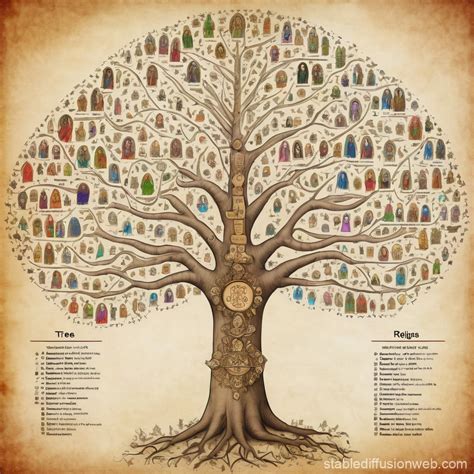 Religion Family Tree 的图像结果