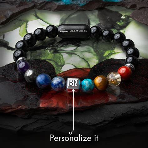 Buy Unisex Original Super 9 Chakra Natural Stone Bracelet by Mesmerize