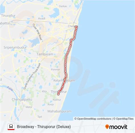 102X Route: Schedules, Stops & Maps - Thiruporur (Deluxe) (Updated)