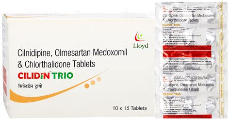 Cilidin Trio 2010125 Mg Tablet 15 - Uses, Side Effects, Dosage, Price ...