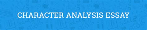 Image result for Character Analysis Essay Example