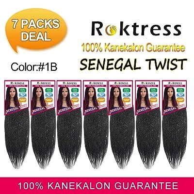 Roktress Senegalese Twist Hair Kanekalon Synthetic India | Ubuy