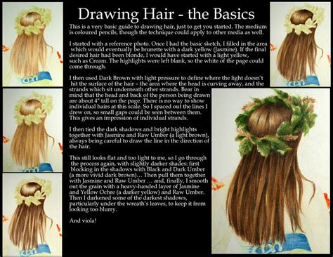 Hair Drawing Tutorial 的图像结果