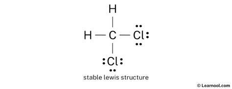CH2Cl2 Lewis structure - Learnool