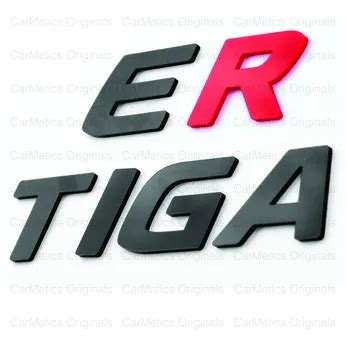 CarMetics ERTIGA 3D Letters (3D Stickers 3D Logo 3D Emblem for Suzuki ...
