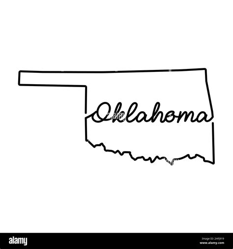 Oklahoma State Shape Clipart